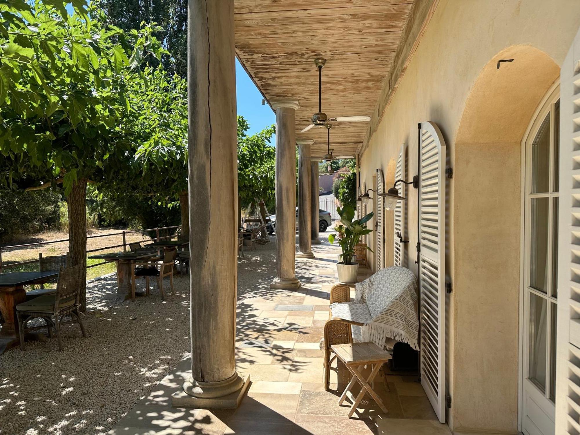 Le Clos Des Sept Palmiers キャバレール・シュル・メール エクステリア 写真