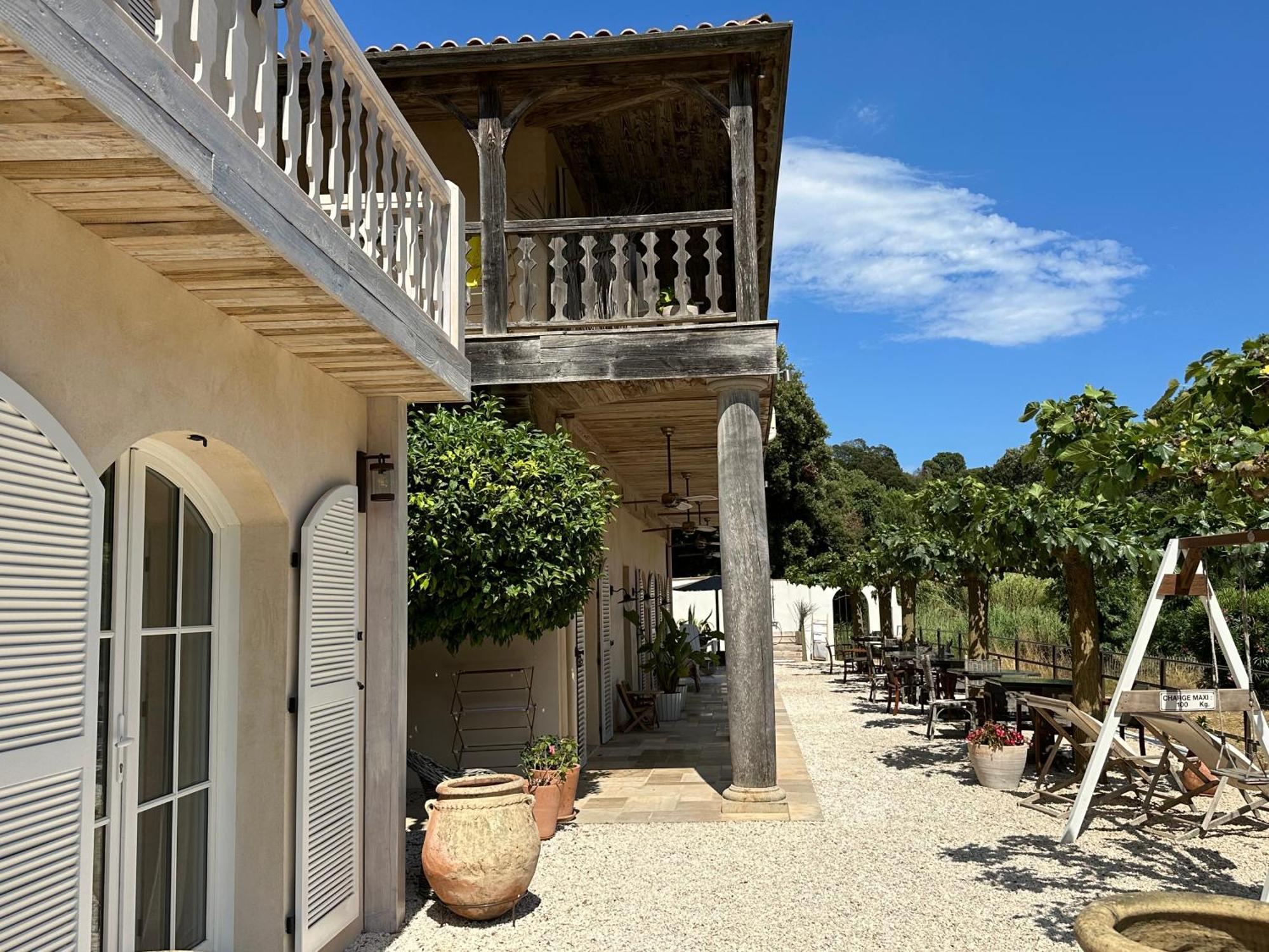 Le Clos Des Sept Palmiers キャバレール・シュル・メール エクステリア 写真